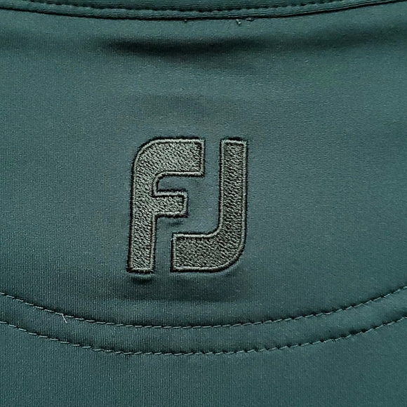 FootJoy Shirts Footjoy Mens Emerald Green Polo Golf Short Sleeve